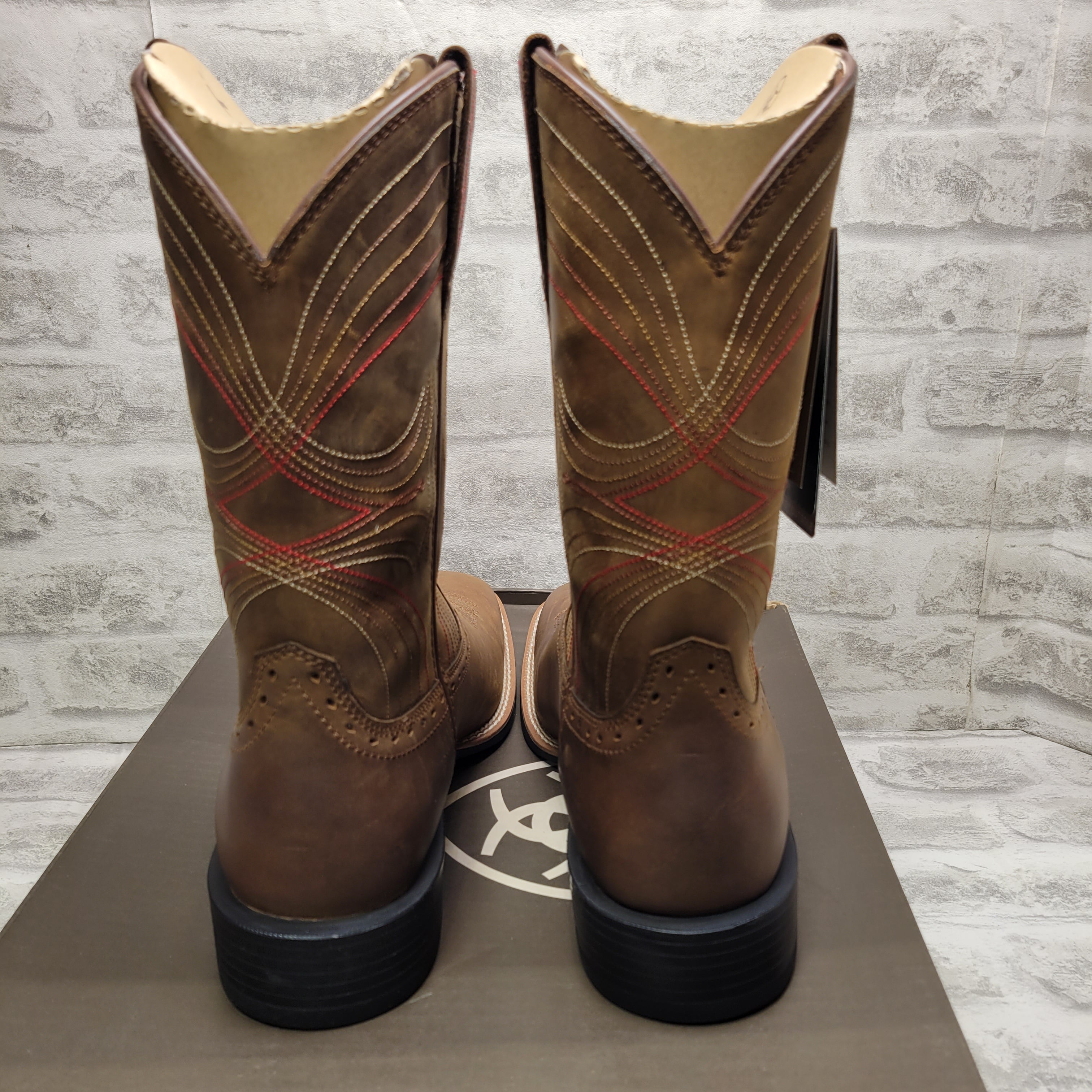 Ariat Men's Sport Wide Square Toe Western Cowboy Boot, 11.5 D Medium (7742203101422)